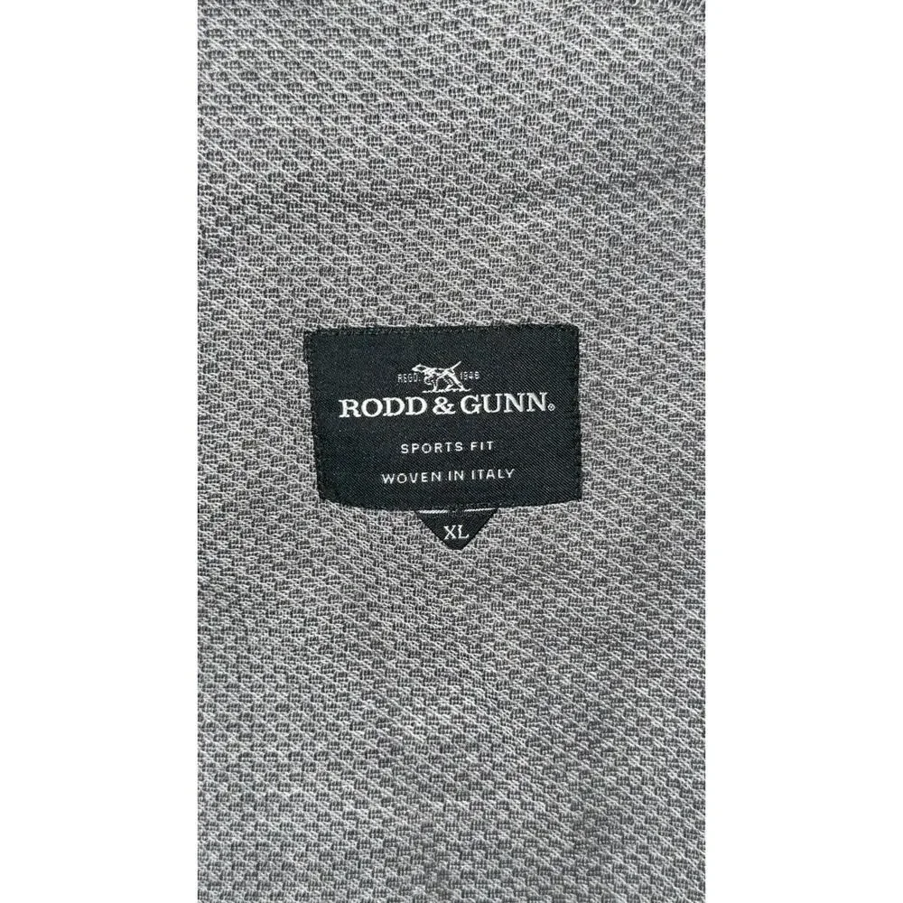 Rodd & Gunn - Haldon Jacket/Sport Blazer Wool Grey Men’s Size XL Woven in Italy